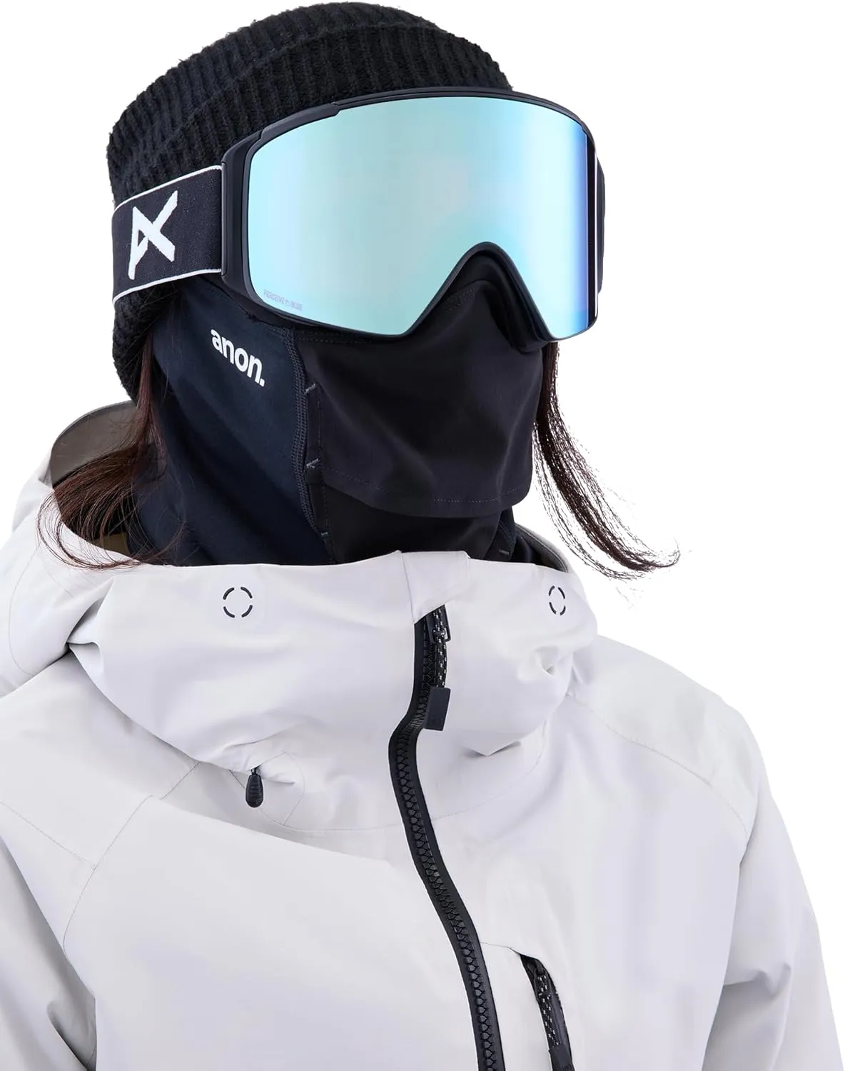 Anon M4S Cylindrical Snow Goggles   Bonus Lens   MFI® Face Mask