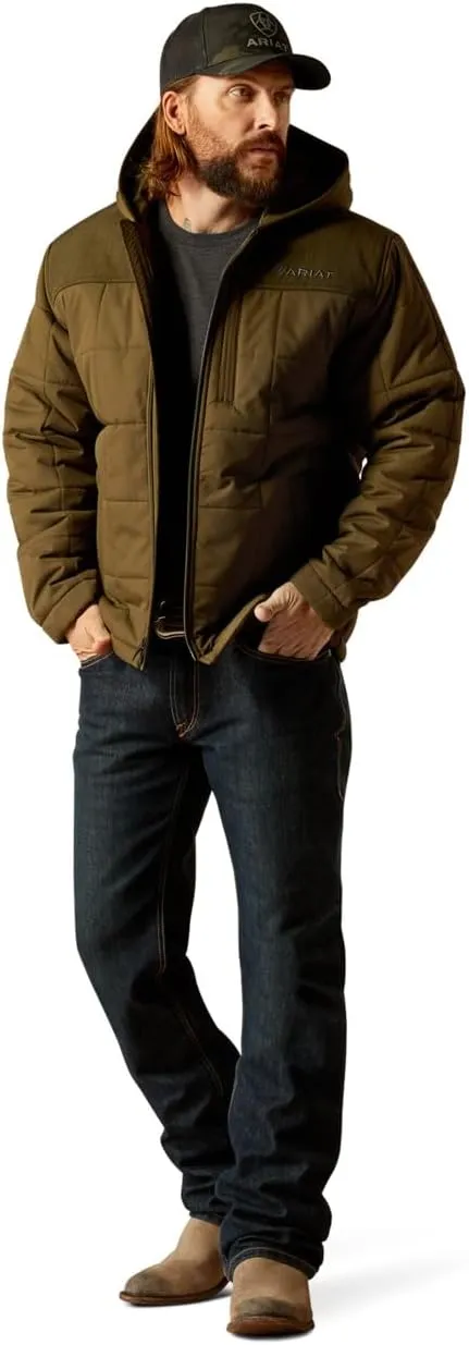 ARIAT Men's Crius Hooded Insulated Jacket