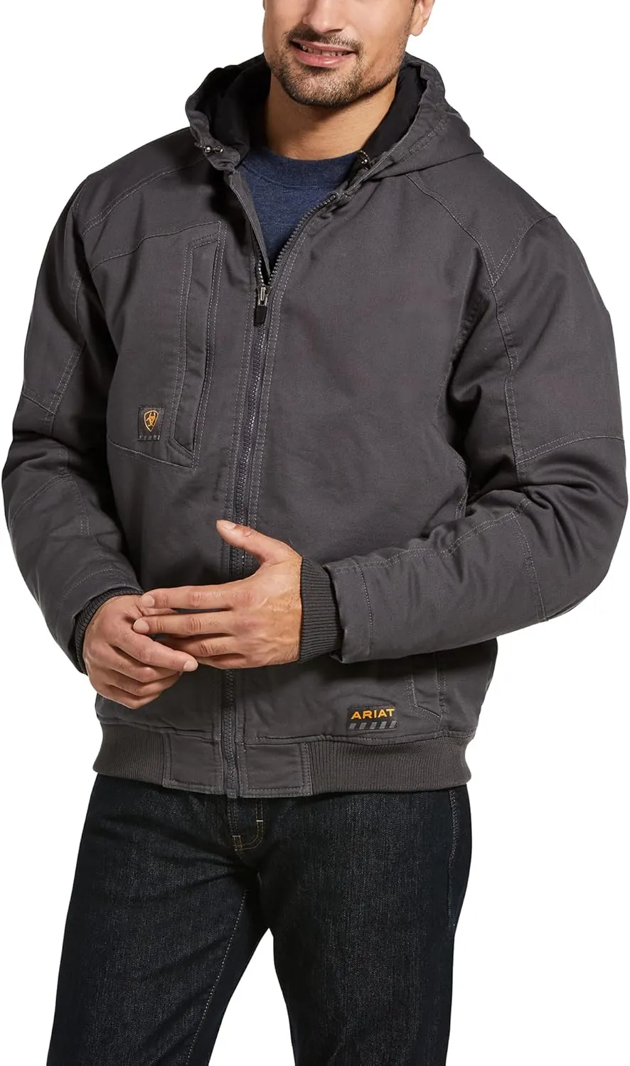 Ariat Men's Rebar Washed DuraCanvas Insulated Jacket