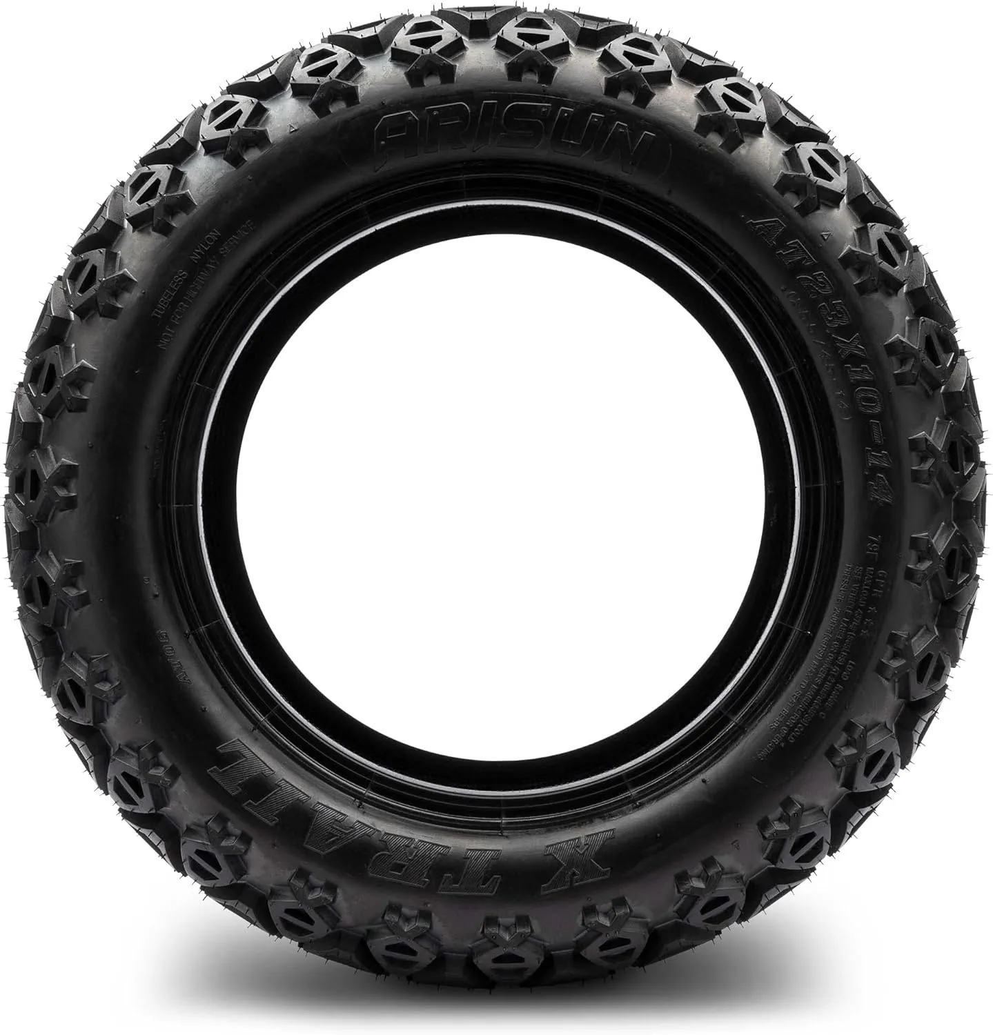 Arisun X-Trail 23x10-14 DOT Golf Cart Tire All-Terrain (6-Ply) - Set of Two