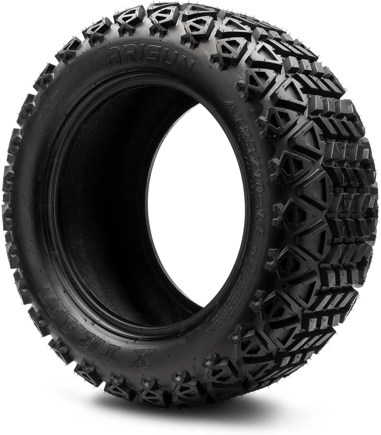 Arisun X-Trail 23x10-14 DOT Golf Cart Tire All-Terrain (6-Ply) - Set of Two