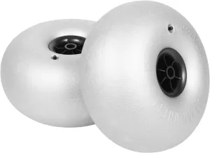 Beach Wheel, Big Beach Sand Balloon Wheel Tires 2 Pack 16" Replacement for Kayak Dolly Cart and Beach Fishing Buggy