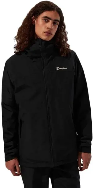 Berghaus Men's Deluge Pro 3.0 Insulated Jacket - Black/Black - XL