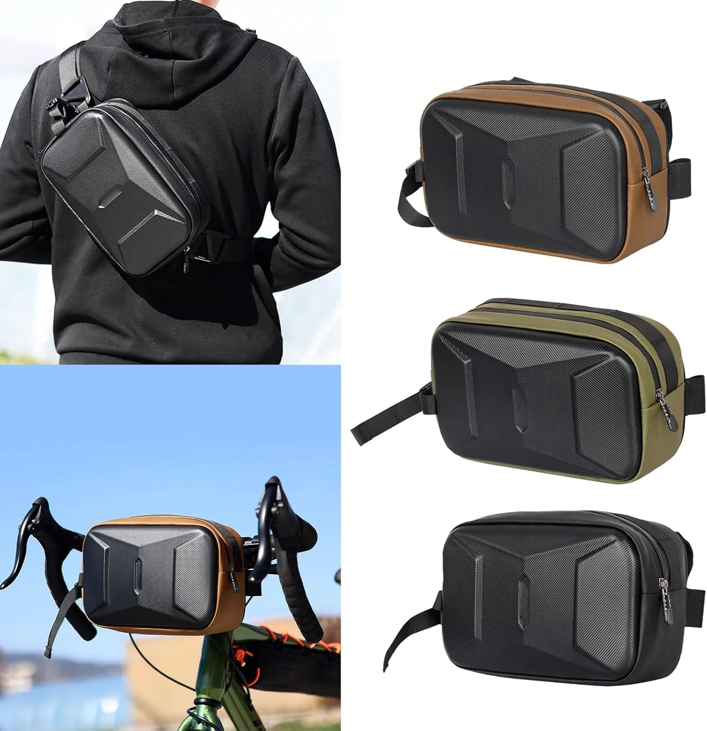 Bikes Top Tube Bag Bikes Front Frame Bag Bikes Commuters Bag With Shoulder Strap Cyclings Handlebars Bag