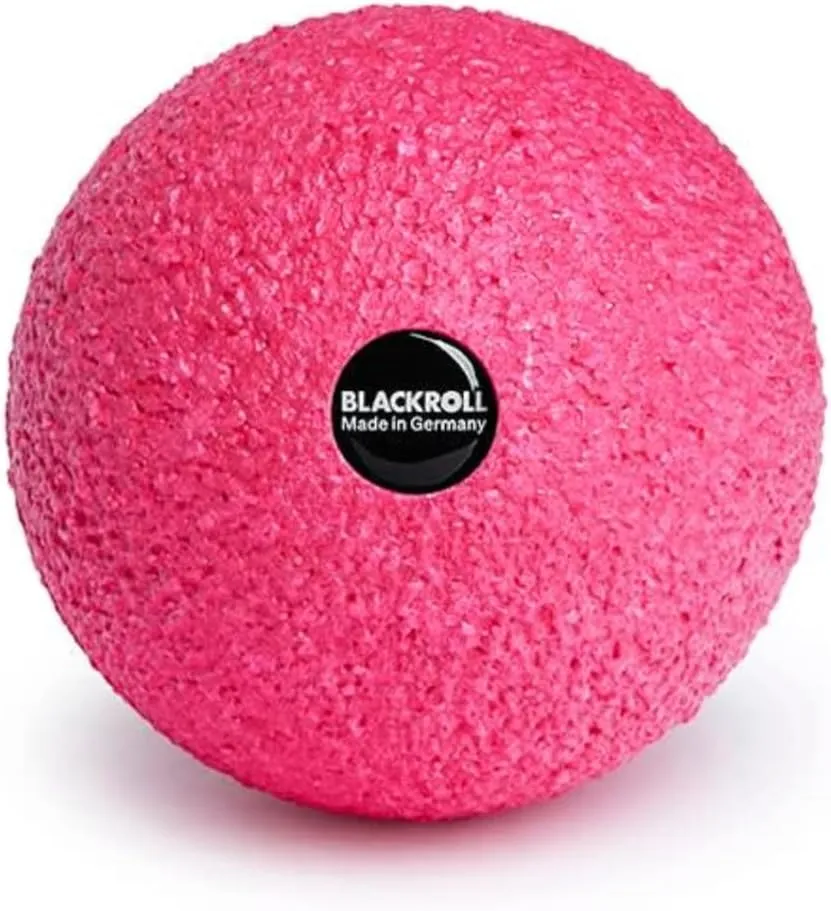 Blackroll - Trigger Point Ball 08, for Exercise and Muscle Recovery, Deep Tissue Massager for Myofascial Release in The Shoulders, Neck, and Back, Ideal Plantar Fasciitis Relief Tool, 3.1”, Pink