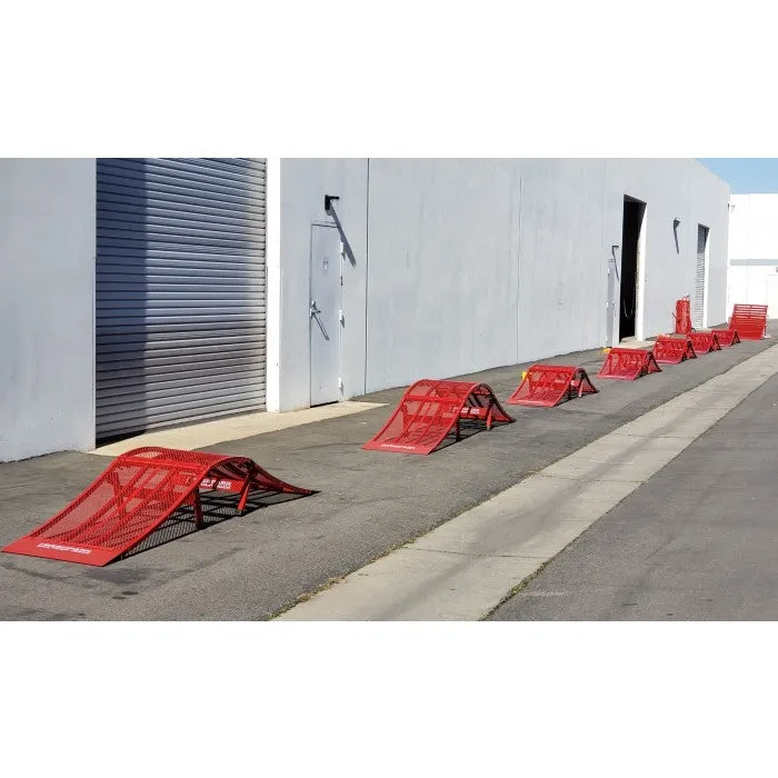 BMX Dual Pump Track on a Cart