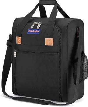 Boardingblue Personal Item under seat for American, Frontier, Spirit, Airlines (Black)