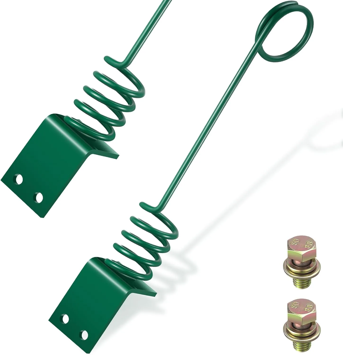 Bolt on Hose Hanger 22. 8 x 3. 1 Inch Hydraulic Hose Hanger for Tractor, Sturdy Material, Green(1 Set)