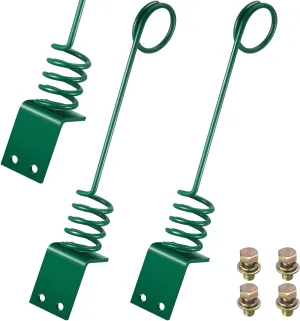 Bolt on Hose Hanger 22. 8 x 3. 1 Inch Hydraulic Hose Hanger for Tractor, Sturdy Material, Green(2 Sets)