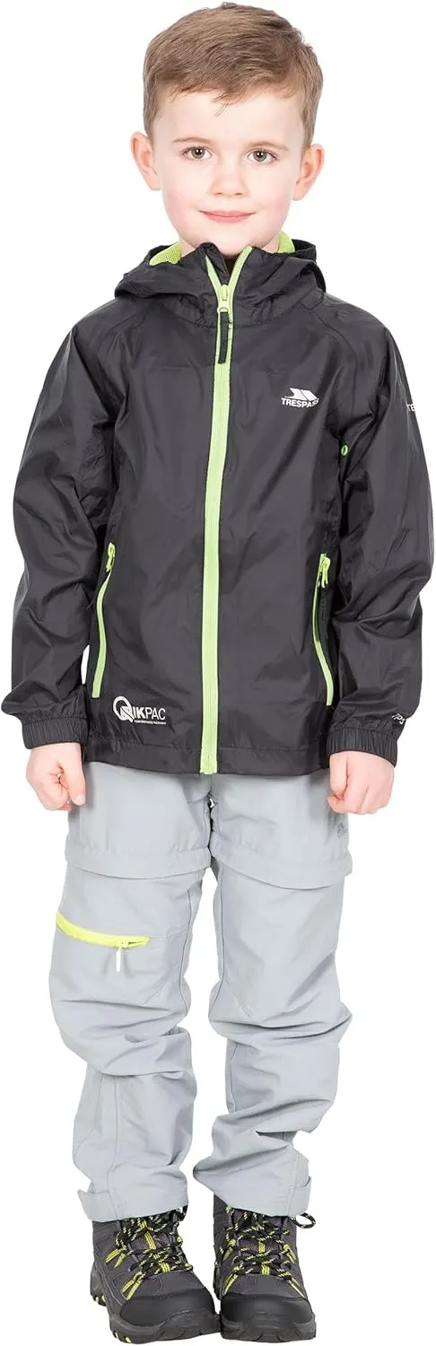 Boys Kids Qikpac Packaway Tp75 Jacket