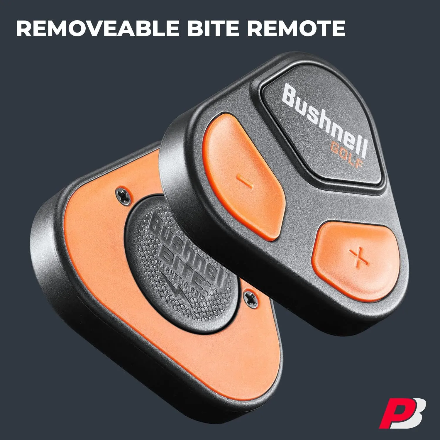 Bushnell Wingman View Golf Speaker Bundle - Easy-to-Read LCD Display, Bluetooth Music & Audible GPS Distances - Includes Wingman View & Protective Wingman Pouch