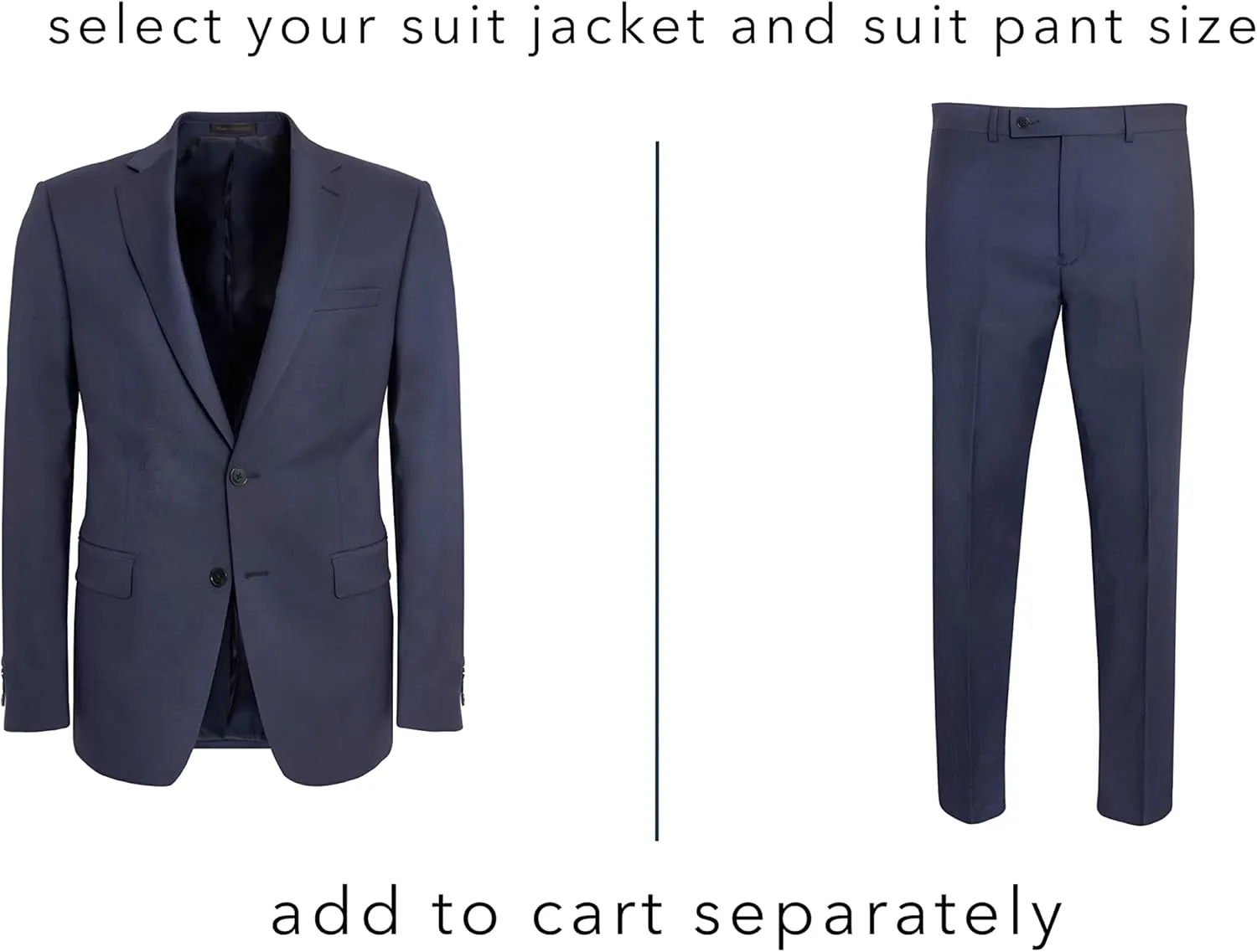 Calvin Klein - Traje de corte ajustado, por piezas, para hombres