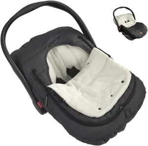 Car Seat Cover Carseat Bunting Bag Intergrated into 1,Waterproof Anti-Cold Winter Bassinet Stroller Car seat Sleeping Bag for Infant,0-12M