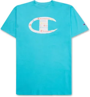 Champion Big and Tall T Shirts for Men – Crewneck Mens Big and Tall Graphic Tee