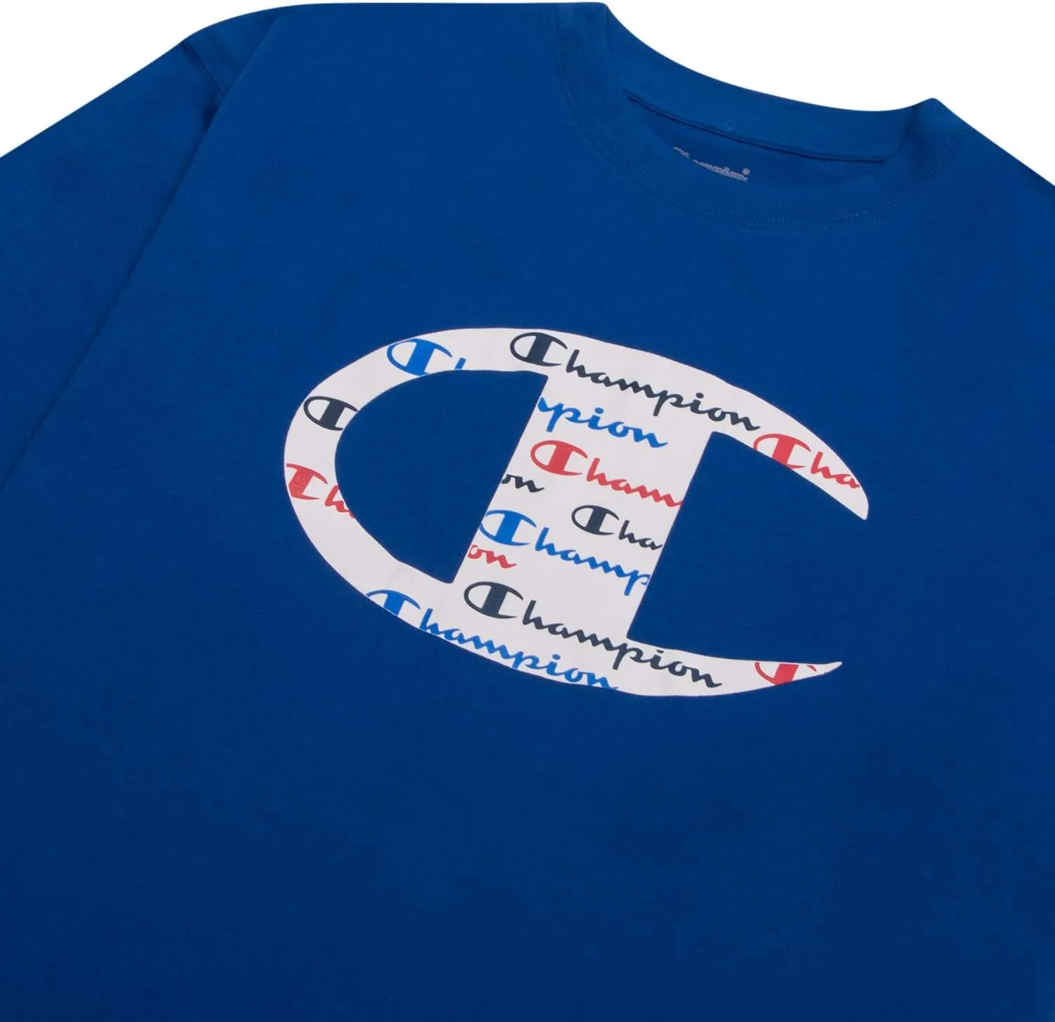 Champion Big and Tall T Shirts for Men – Crewneck Mens Big and Tall Graphic Tee