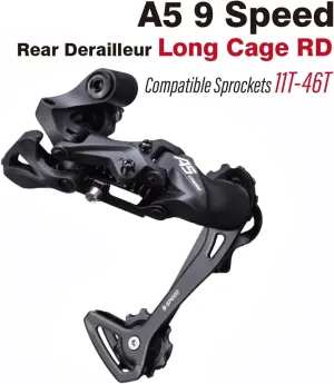 Chooee Mountain Bike Rear Derailleur 9/10 Speed for Shimano/Sram,Direct Mount Rear Derailleur for MTB