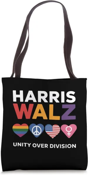 Choose Unity: Harris-Walz Tote Bag