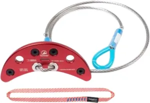 Climbing Bolt Hanger Fixed Point Hardware Heavy Duty Climbing Anchor 15kN for Belay Travel Camping Mountaineering Work