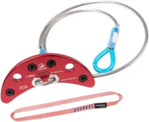 Climbing Bolt Hanger, Fixed Point Stainless Steel Climbing Anchor Plate for Belay Engineering Outdoor Sports Mountaineering
