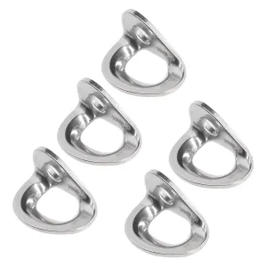 Climbing Hanger, 5Pcs Stainless Steel Climbing Anchor Climbing Gear Equipment for Rappelling Aerial Work