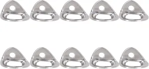 Climbing Hanger Set, 10Pcs 316 Stainless Steel Bolting Hanger Rock Climbing Anchor Bolt Climbing Bolt Hanger for Rappelling Aerial Work