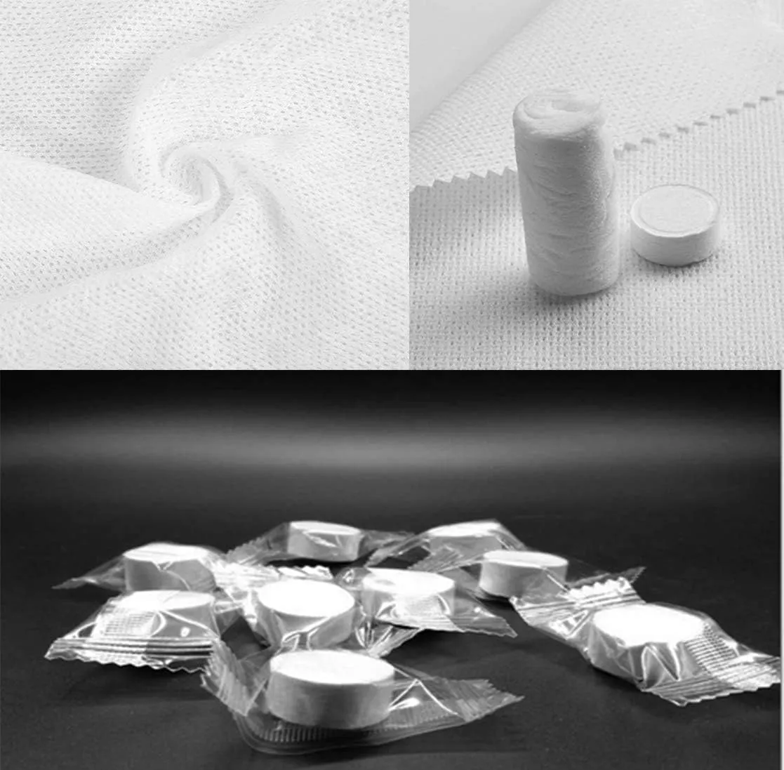 Compressed Towel Coin Tissues Portable Wipe Napkin Paper Tablets Non-Woven Disposable Compressed Cotton Coin Tissue Towel Home Hand Wipes for Travel Camping Beauty Salon Outdoor