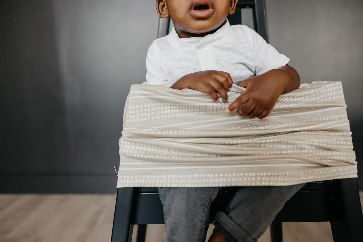 Copper Pearl Multi-Use Cover: Car Seat Covers, Nursing Cover, and Stroller Cover for Sun - Stretchy Fabric, All-Season Use, Stylish Designs, Easy Access for Moms - Clay