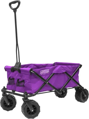 Creative Outdoor Original Folding Wagon All-Terrain Wheels