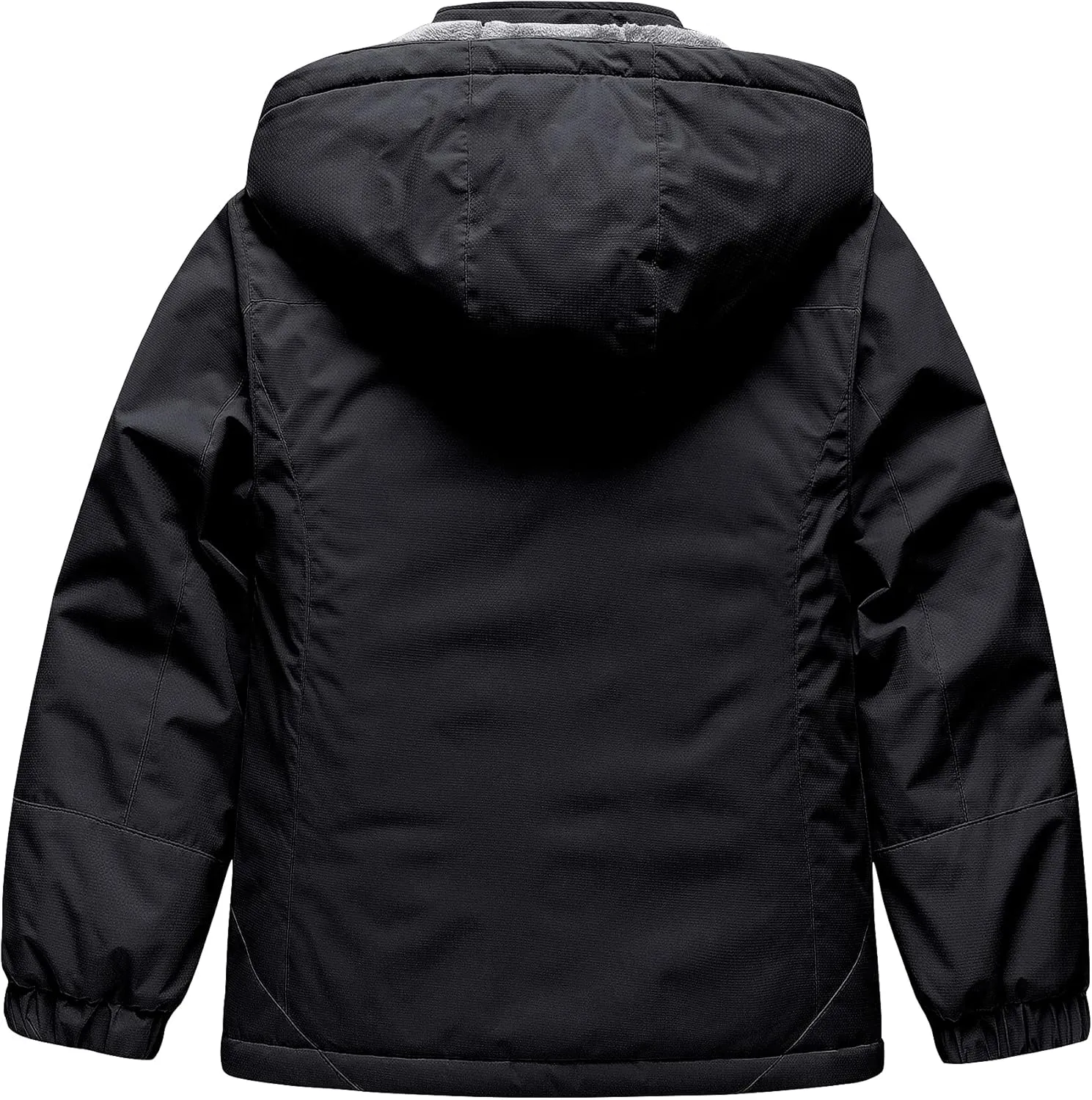 CREATMO US Girl's Waterproof Ski Jacket Warm Winter Snow Coat Windproof Snowboarding Rain Jacket