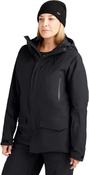 Dakine Women's Reach Insulated Waterproof Ski/Snowboard Jacket, Black, Medium