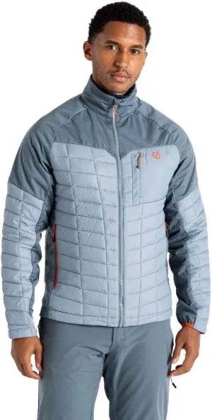 Dare 2b Mountaineer II Men's Hybrid Quilted Jacket, Stormy Weather Leash Grey, Medium, Stormy Weather Lead Grey, M