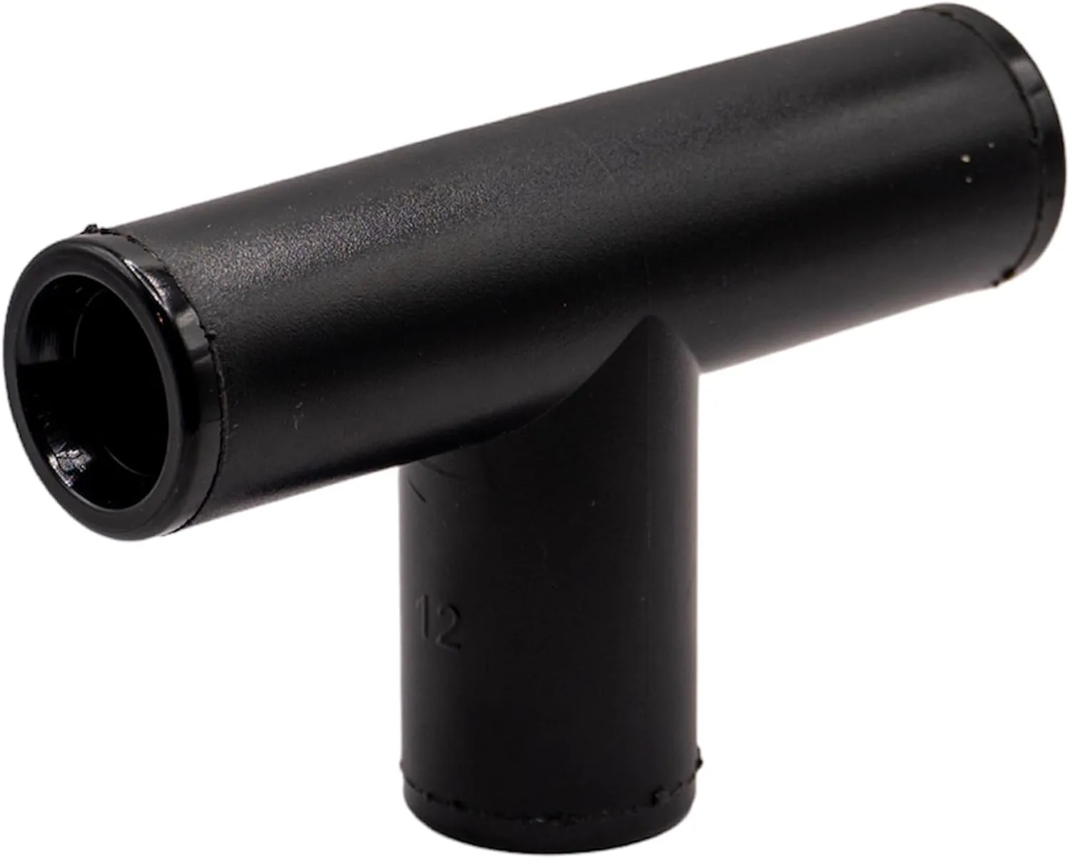 DIG 1/2" compression tee, drip irrigation fitting with .700 OD, for a three-way layout of polyethylene drip tubing, Bag of 15