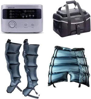 DOCTOR LIFE Recovery Compression System : (2. Legs (XL), 3. Legs   Centerbody   Carry bag)