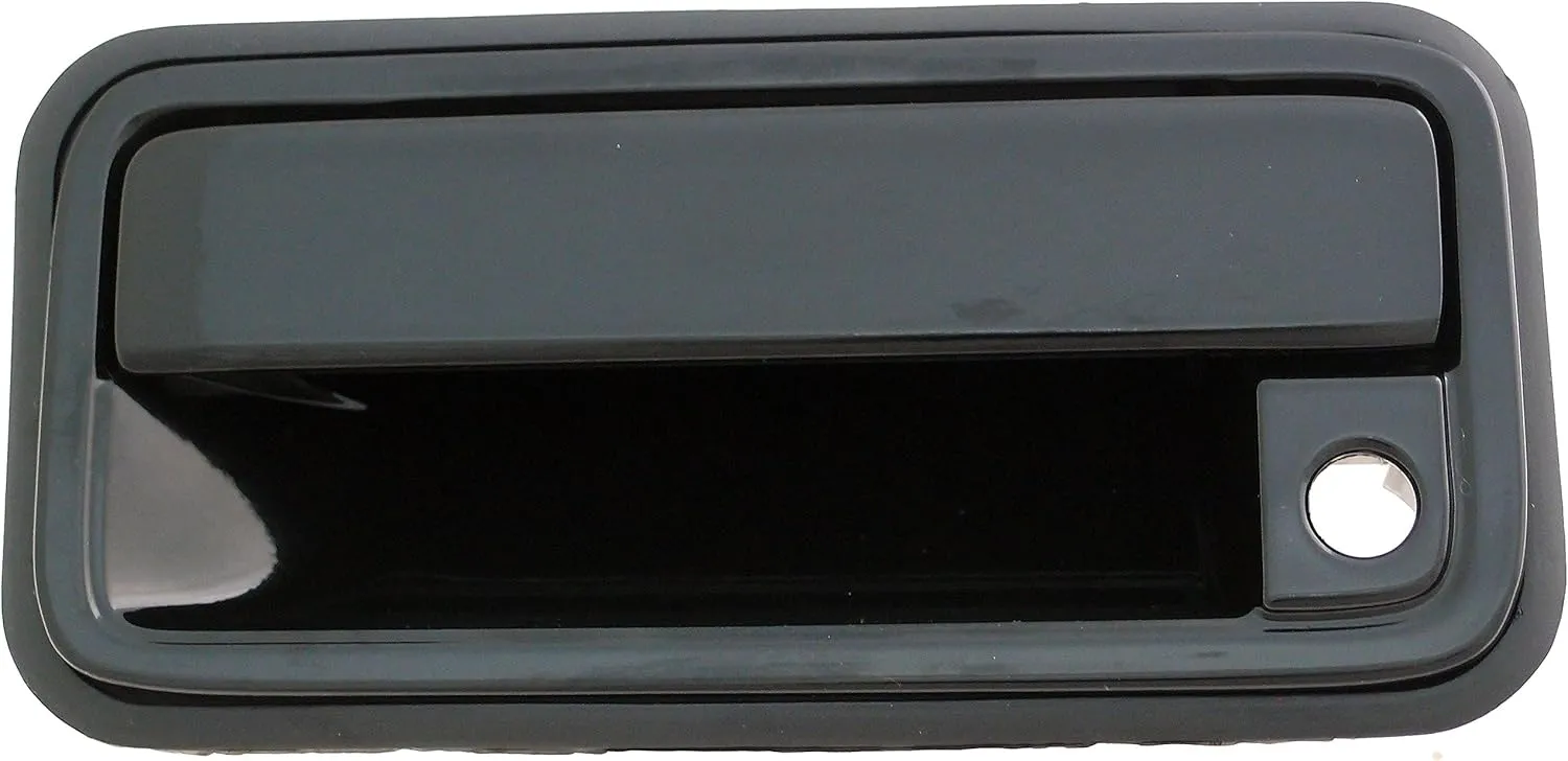 Dorman 77072 Front Driver Side Exterior Door Handle Compatible with Select Cadillac / Chevrolet / GMC Models, Smooth Black