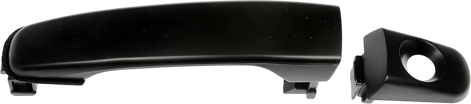 Dorman 80338 Front Driver Side Exterior Door Handle Compatible with Select Chevrolet/Pontiac/Suzuki Models, Smooth Black