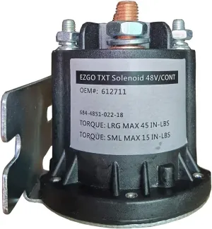 Dr.Acces 48V EZGO TXT Solenoid for E-Z-GO TXT 48V Golf Cart Solenoid Replace#612711