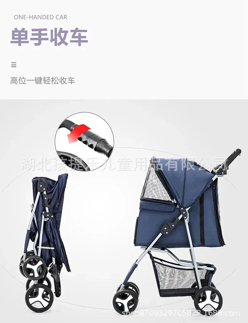 DTC-804 Portable Foldable Pet Cart