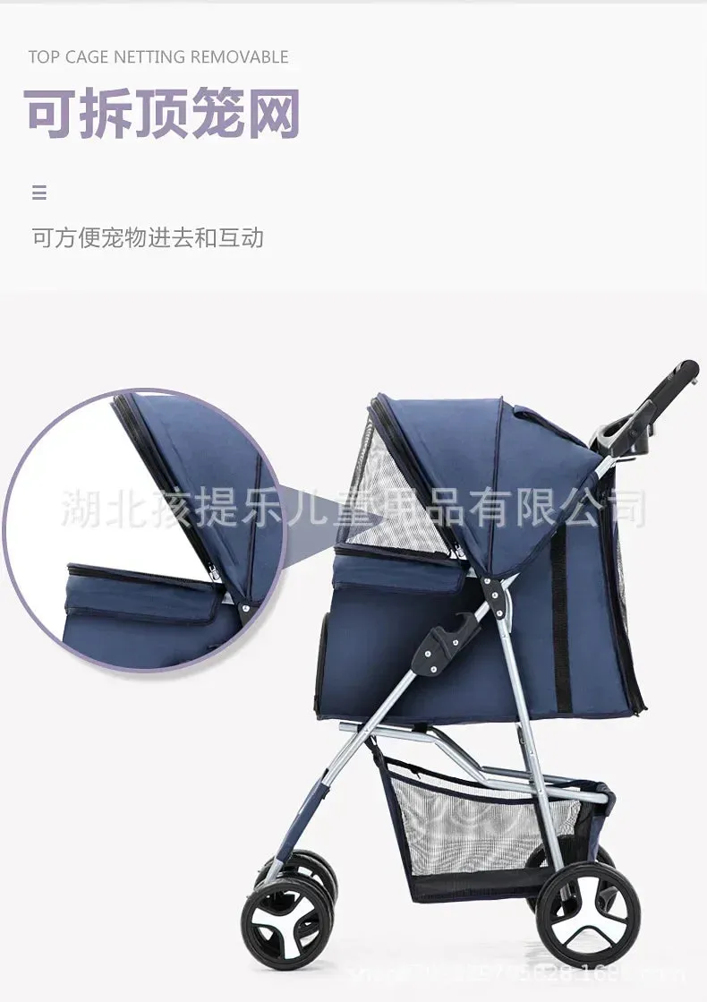 DTC-804 Portable Foldable Pet Cart
