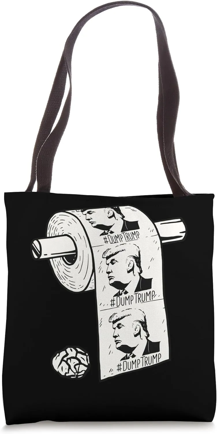 Dump Trump President Election Toilet Paper Shortage Tote Bag