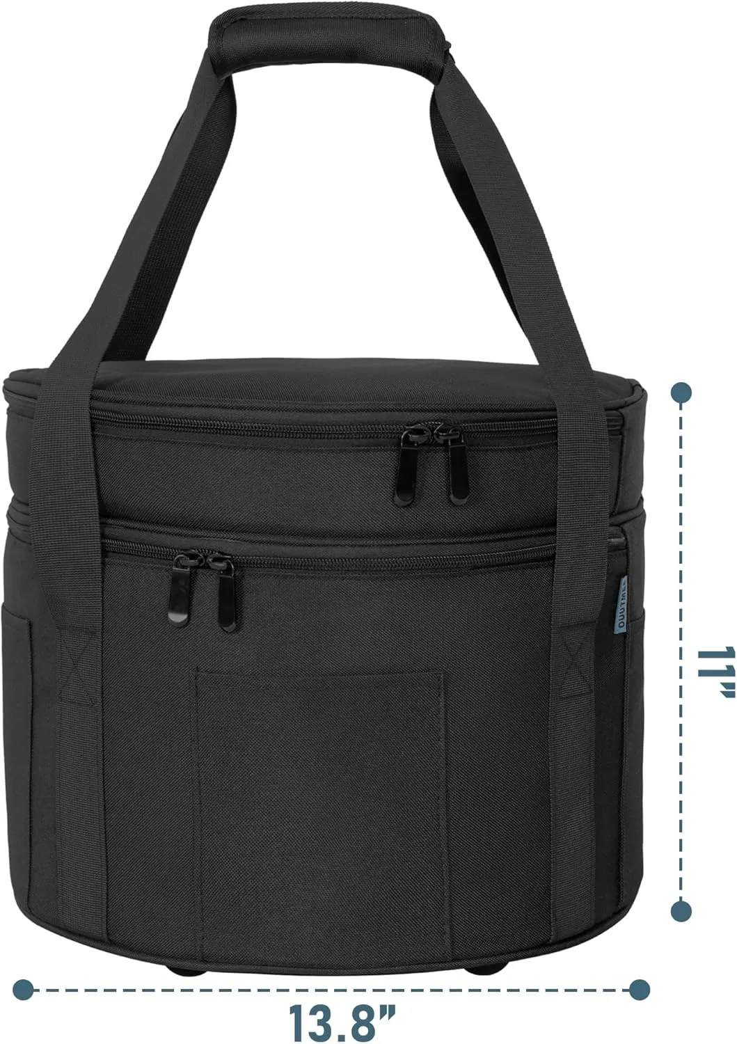 Dutch Oven Bag for 10 & 12 Inch, 2 Layers Travel Bag