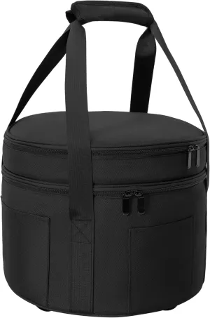 Dutch Oven Bag for 10 & 12 Inch, 2 Layers Travel Bag