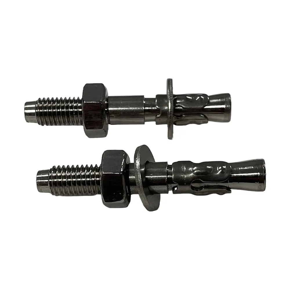 Dynamo Stainless Steel 304 Wedge Expansion Bolt for Hard Rock - Outdoor Use, 25kN Minimum Strength M10x70mm, Pack of 2