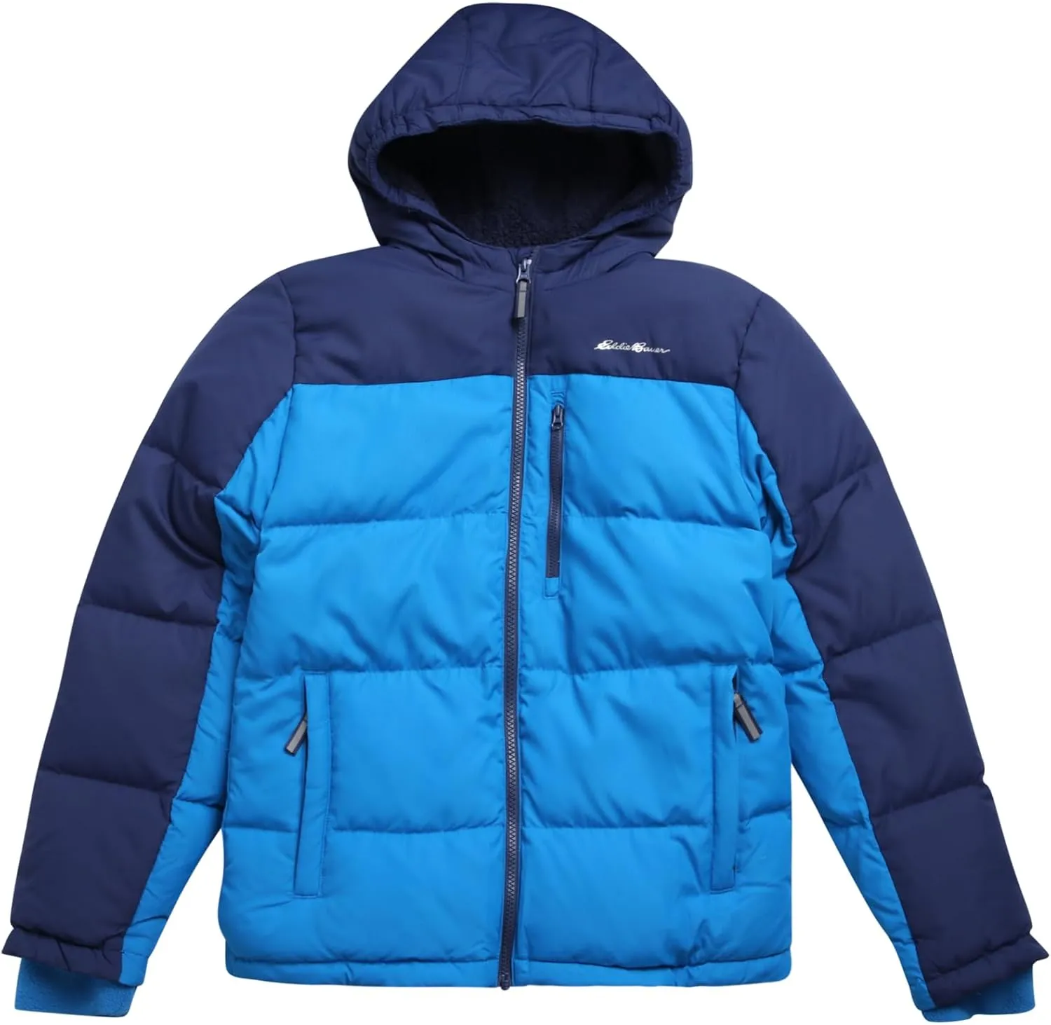 Eddie Bauer Boys' Winter Jacket - Heavyweight Quilted Down Jacket - Insulated Hooded Outerwear Coat for Boys (5-16)