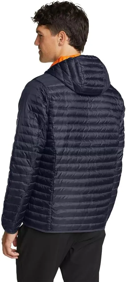 Eddie Bauer Men's Microlight Down Hooded Jacket