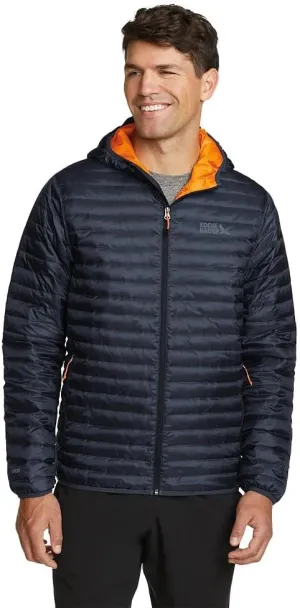 Eddie Bauer Men's Microlight Down Hooded Jacket