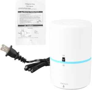 Electric Air Pump, Portable Mini Vacuum Sealer Handheld Electric Vacuum Compression Bag Pump(US 110V‑120V)