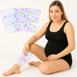 ELI&VAL New Mommy Essentials for First Time Mom – Pregnancy Must Haves 1st Trimester Calf Compression Sleeve – Leg Support for Swelling, Fatigue & Circulation During Pregnancy and Postpartum