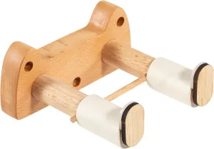 ENO MUSIC Cat-Shaped Oak Guitar Wall Hook for Acoustic & Electric Guitars - Decorative, Space-Saving Wall Mount Hanger with Secure Expansion Screws