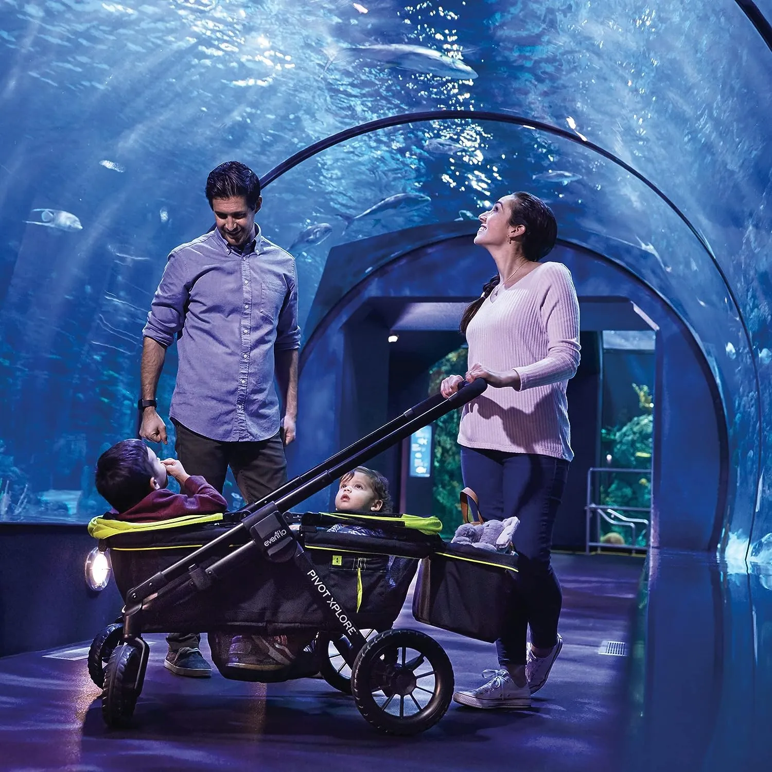 Evenflo Pivot Xplore All-Terrain Stroller Wagon