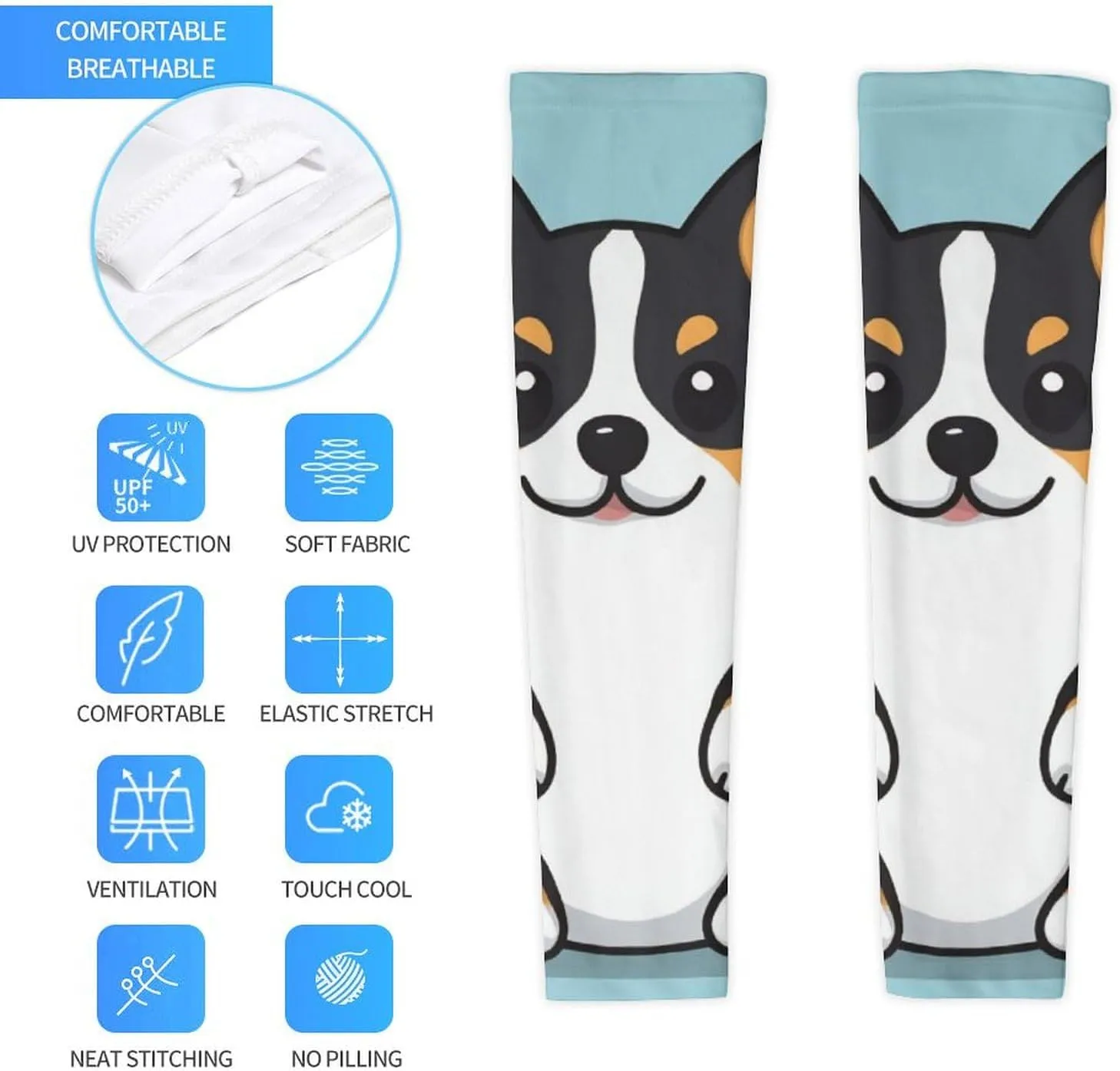 Fashion Tattoo Cover Up Sleeves With Compression Breathable For All Day Wear